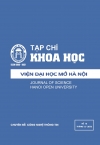 Tạp chí Khoa học Viện Đại học Mở Hà Nội số 15 tháng 12.2015