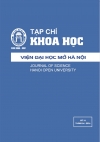 Tạp chí Khoa học Viện Đại học Mở Hà Nội số 18 tháng 04.2016